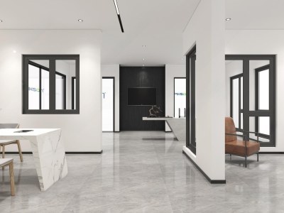 现代门窗展厅3D模型下载